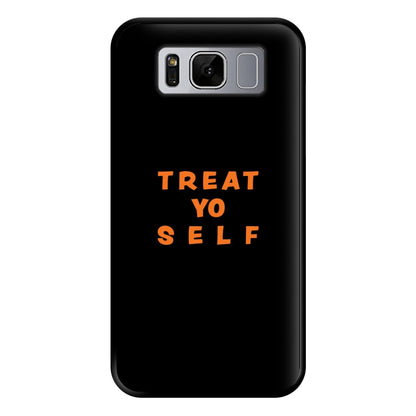 Treat Yo Self Parks - Halloween Specials Phone Case for Galaxy S8 Plus