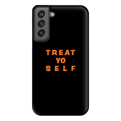 Treat Yo Self Parks - Halloween Specials Phone Case for Galaxy S21FE