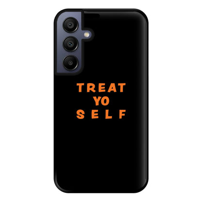 Treat Yo Self Parks - Halloween Specials Phone Case for Galaxy A15