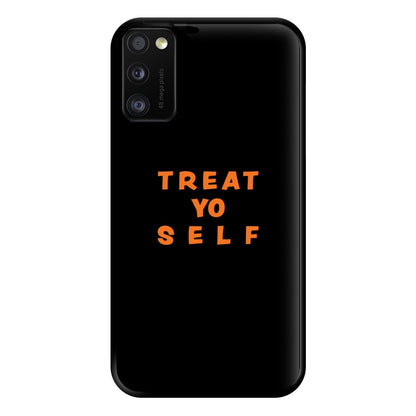 Treat Yo Self Parks - Halloween Specials Phone Case for Galaxy A41