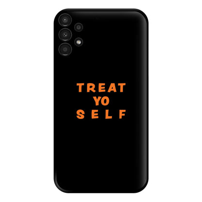 Treat Yo Self Parks - Halloween Specials Phone Case for Galaxy A13