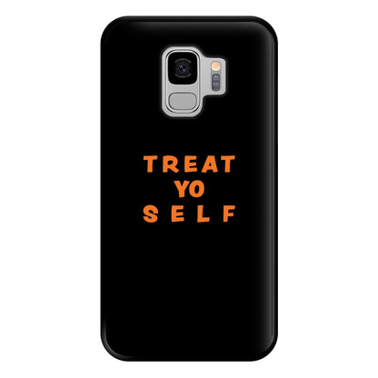 Treat Yo Self Parks - Halloween Specials Phone Case for Galaxy S9 Plus