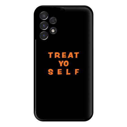 Treat Yo Self Parks - Halloween Specials Phone Case for Galaxy A53