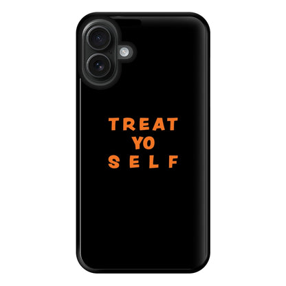 Treat Yo Self Parks - Halloween Specials Phone Case for iPhone 16 Plus