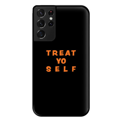 Treat Yo Self Parks - Halloween Specials Phone Case for Galaxy S21 Ultra