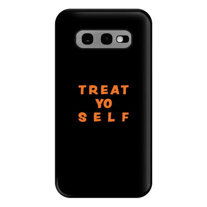 Treat Yo Self Parks - Halloween Specials Phone Case for Galaxy S10e