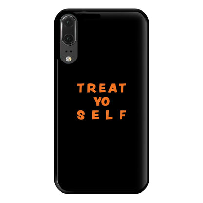 Treat Yo Self Parks - Halloween Specials Phone Case for Huawei P20