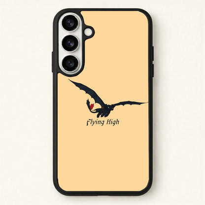 Dragon Flying High Phone Case for Galaxy S26 Plus