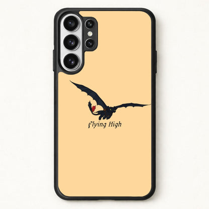 Dragon Flying High Phone Case for Galaxy S26 Ultra