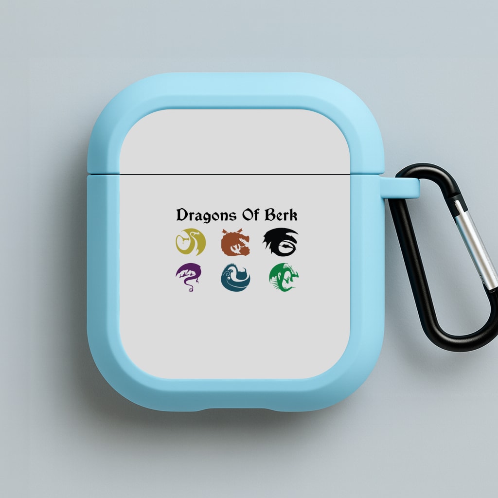 Dragons Of Berk Blue AirPods Case