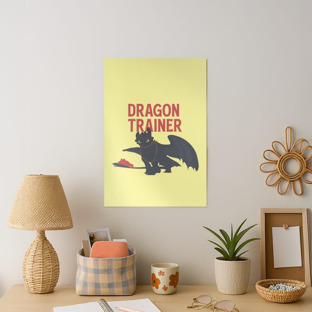 Dragon Trainer Art Print