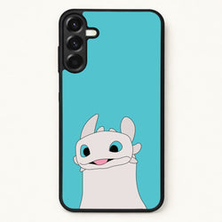 White Fury Dragon Phone Case for Galaxy A57