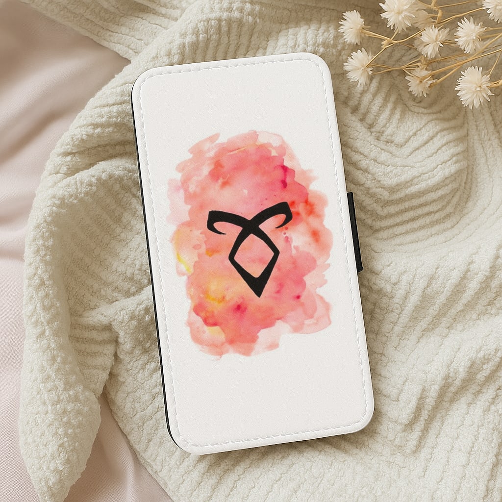 Angelic Rune - Shadowhunters Flip Wallet Phone Case