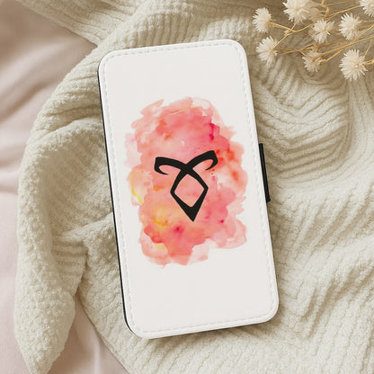 Angelic Rune - Shadowhunters Flip Wallet Phone Case