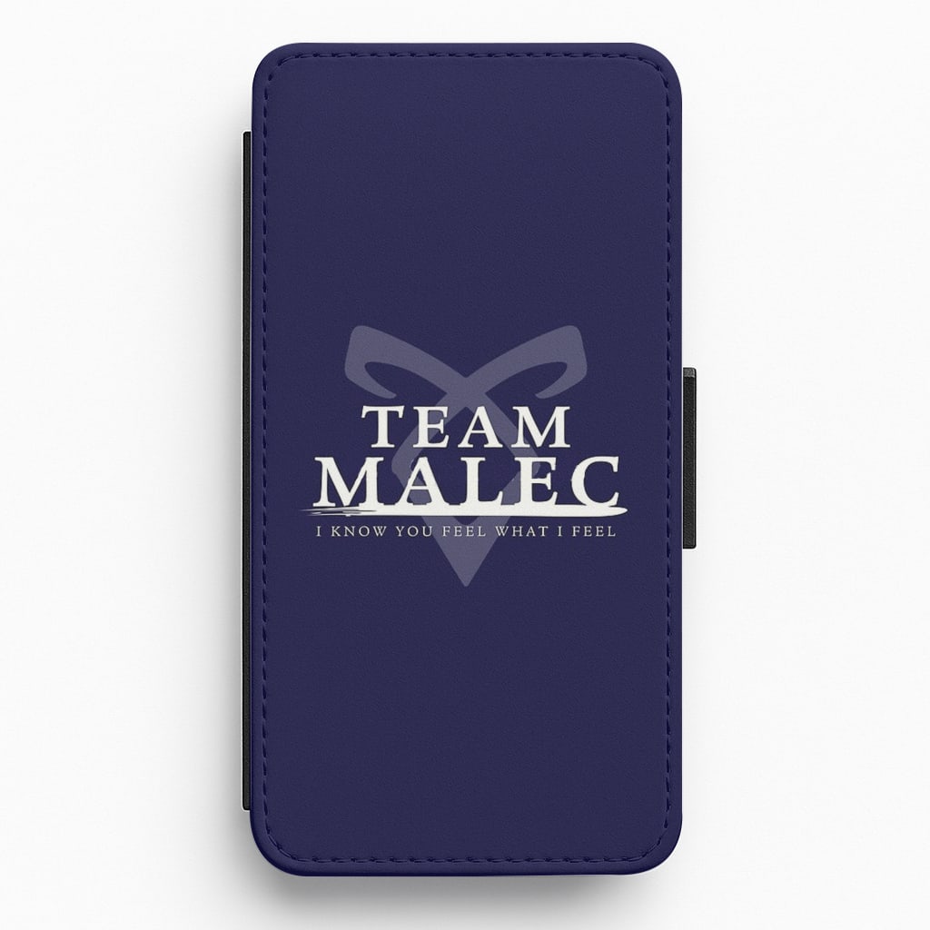 Shadowhunters - Team Malec Flip Wallet Phone Case