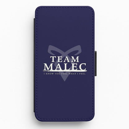 Shadowhunters - Team Malec Flip Wallet Phone Case