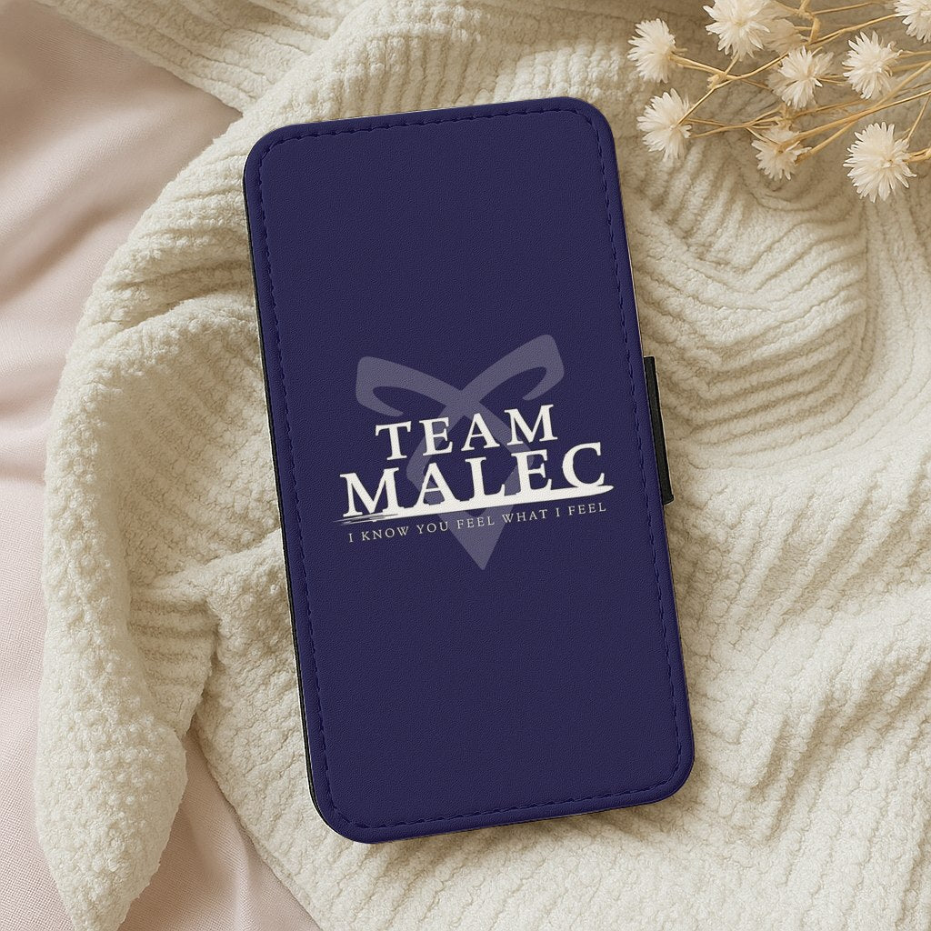 Shadowhunters - Team Malec Flip Wallet Phone Case