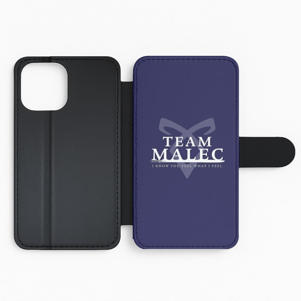 Shadowhunters - Team Malec Flip Wallet Phone Case