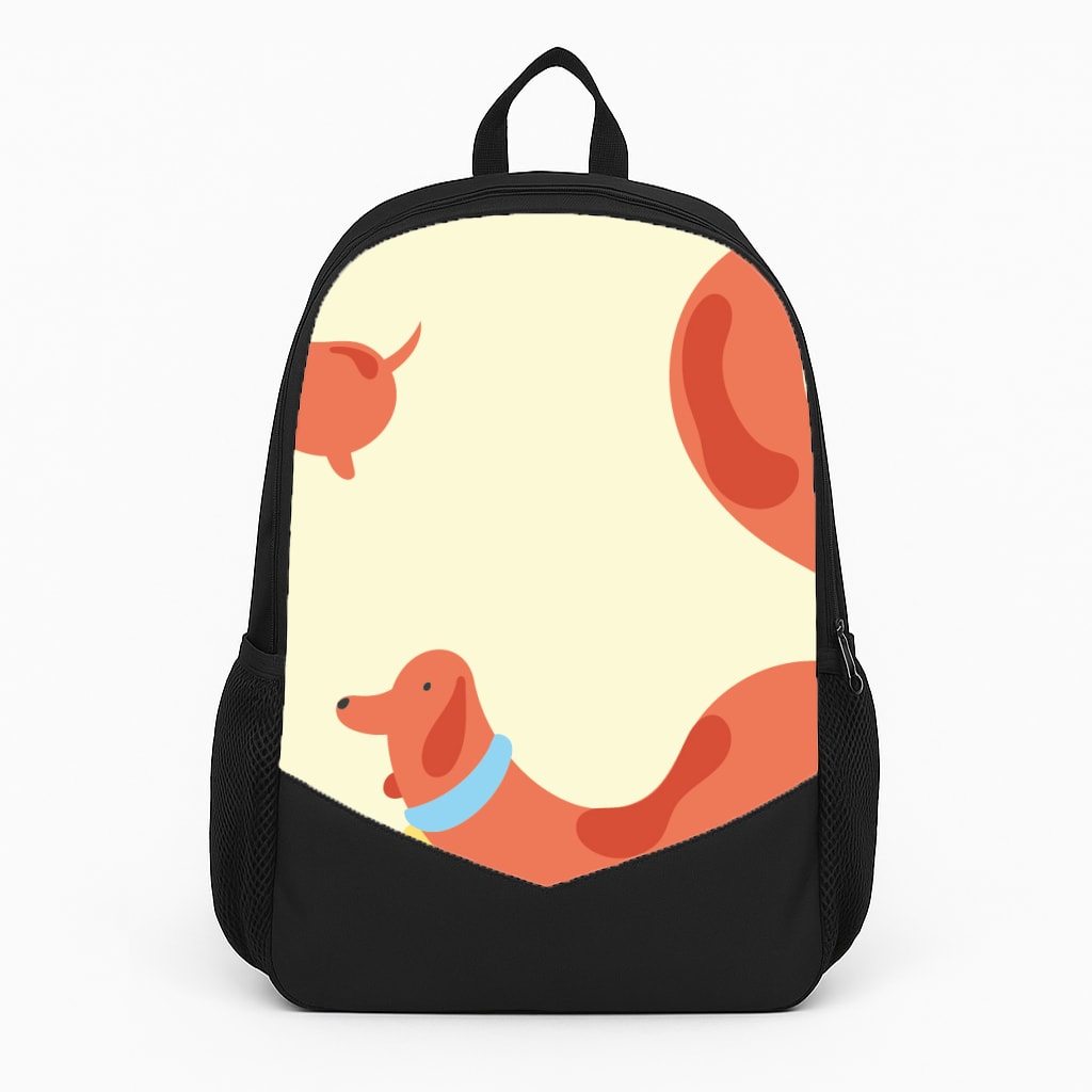 Sausage dog wrapped round - Dachshunds Backpack