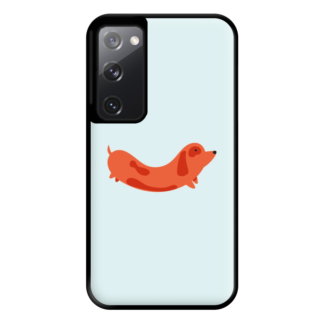 Little sausage - Dachshunds Phone Case for Galaxy S20FE