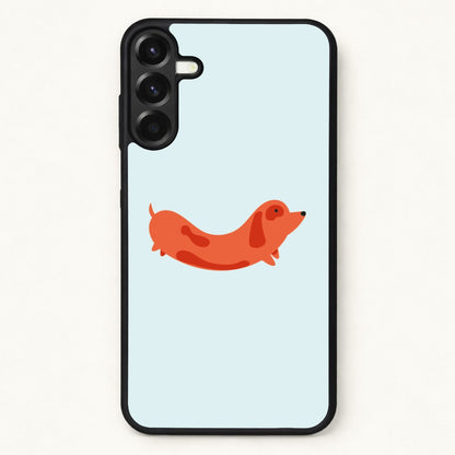 Little sausage - Dachshunds Phone Case for Galaxy A17