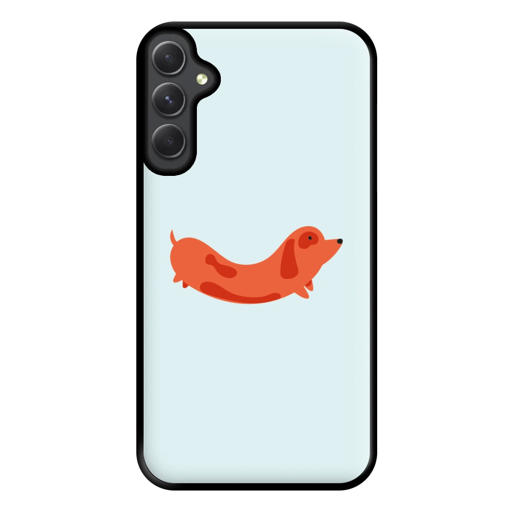 Little sausage - Dachshunds Phone Case for Galaxy A54