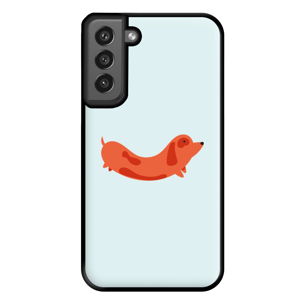 Little sausage - Dachshunds Phone Case for Galaxy S21FE