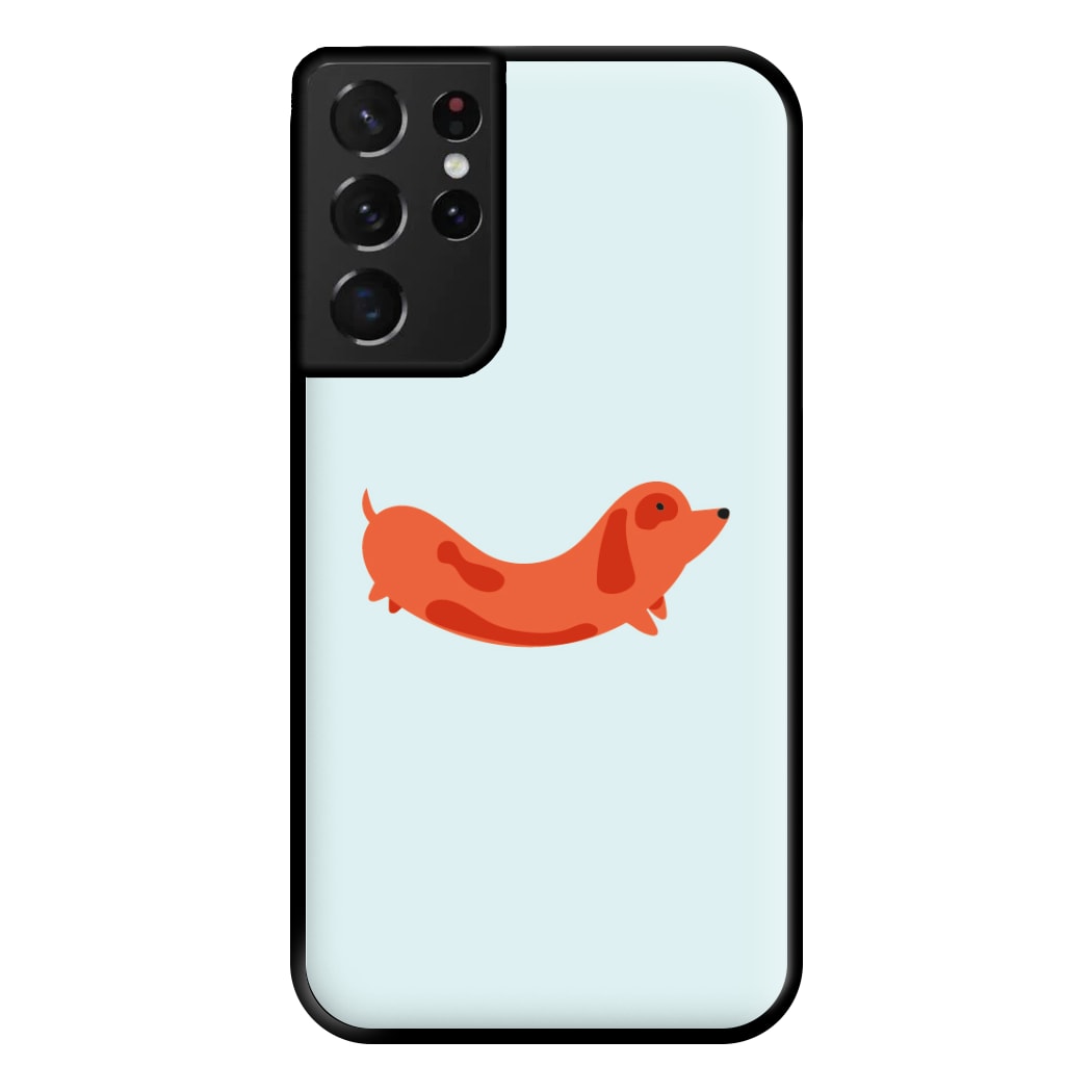 Little sausage - Dachshunds Phone Case for Galaxy S21 Ultra