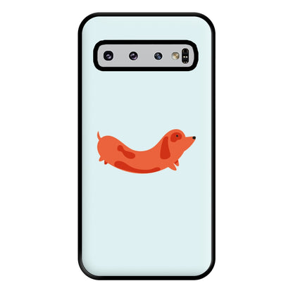 Little sausage - Dachshunds Phone Case for Galaxy S10 Plus