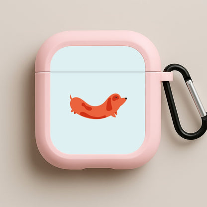 Little sausage - Dachshunds Pink AirPods Case