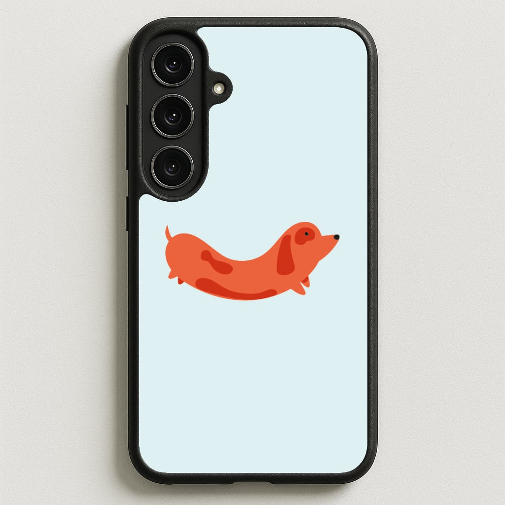 Little sausage - Dachshunds Phone Case for Galaxy S25FE