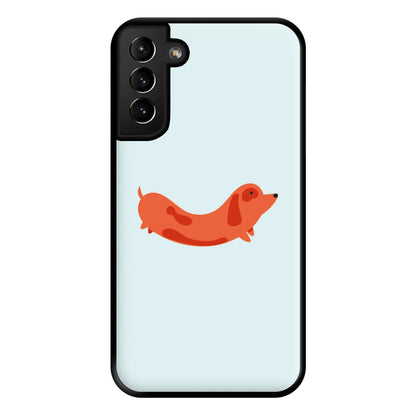 Little sausage - Dachshunds Phone Case for Galaxy S21 Plus