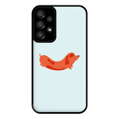 Little sausage - Dachshunds Phone Case for Galaxy A33