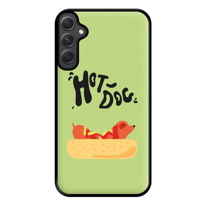 Hot Dog - Dachshunds Phone Case for Galaxy A14