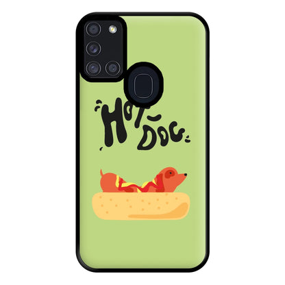 Hot Dog - Dachshunds Phone Case for Galaxy A21s