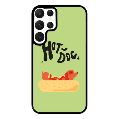 Hot Dog - Dachshunds Phone Case for Galaxy S22 Ultra