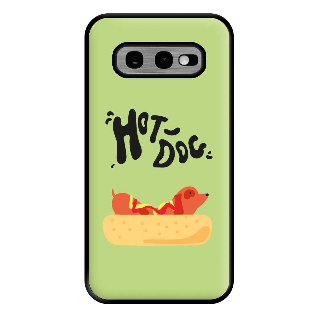 Hot Dog - Dachshunds Phone Case for Galaxy S10e