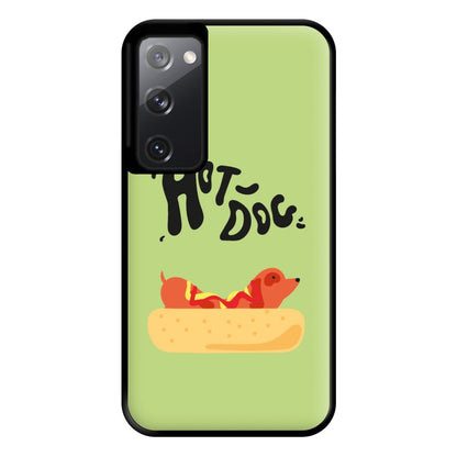 Hot Dog - Dachshunds Phone Case for Galaxy S20FE