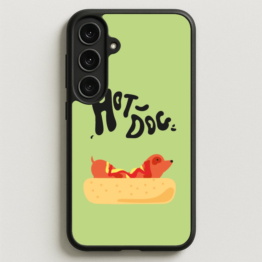 Hot Dog - Dachshunds Phone Case for Galaxy S25FE