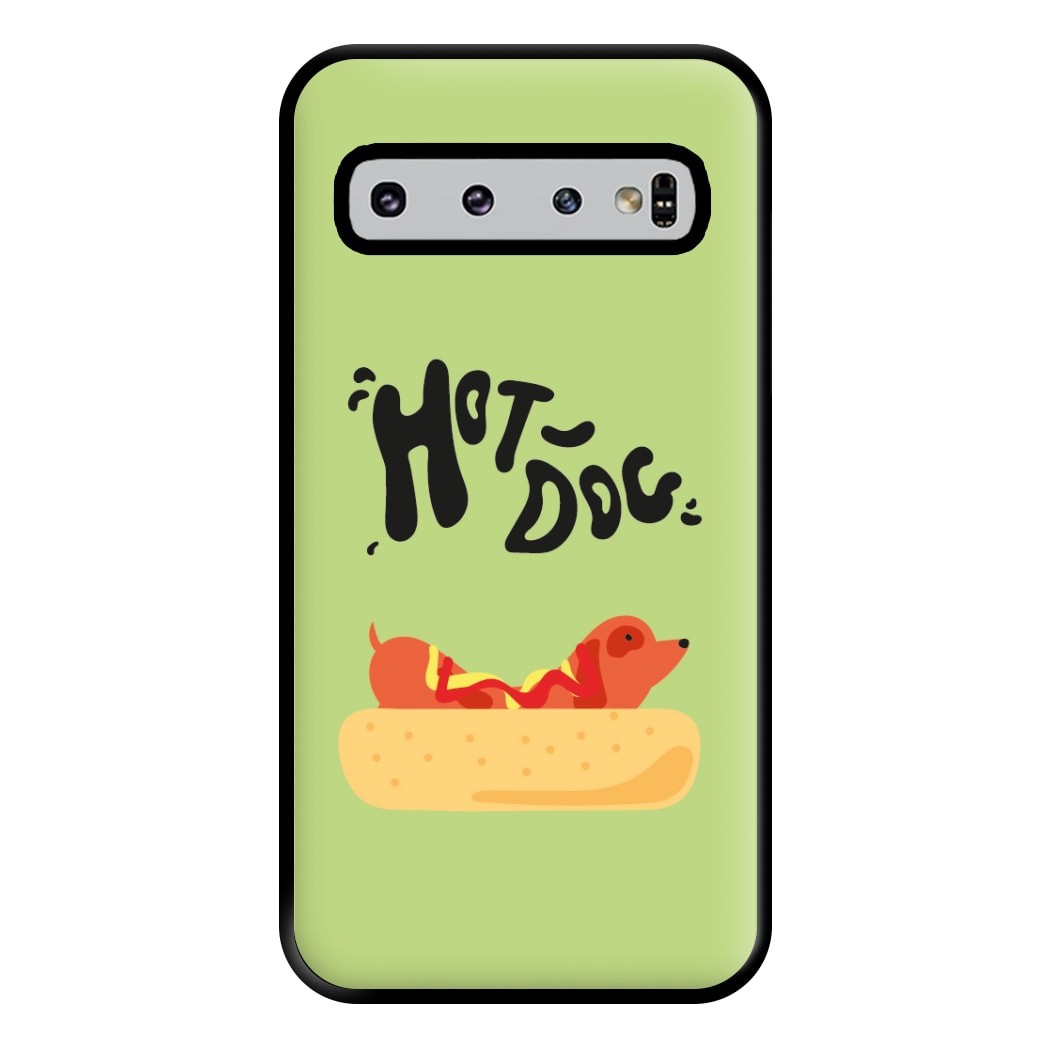 Hot Dog - Dachshunds Phone Case for Galaxy S10 Plus