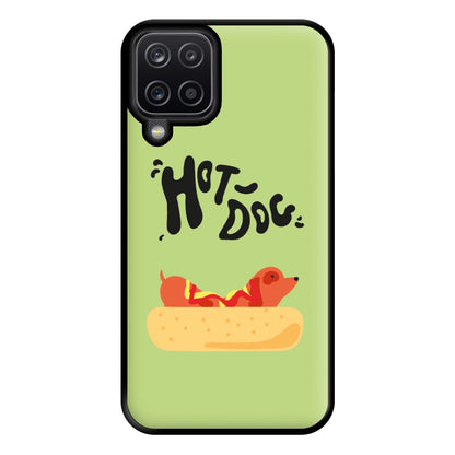 Hot Dog - Dachshunds Phone Case for Galaxy A12