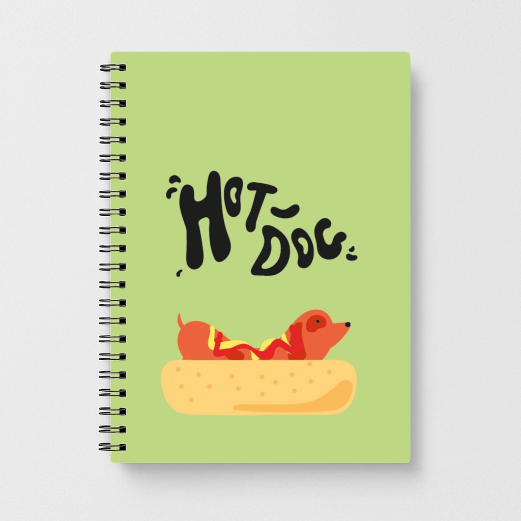Hot Dog - Dachshunds Notebook