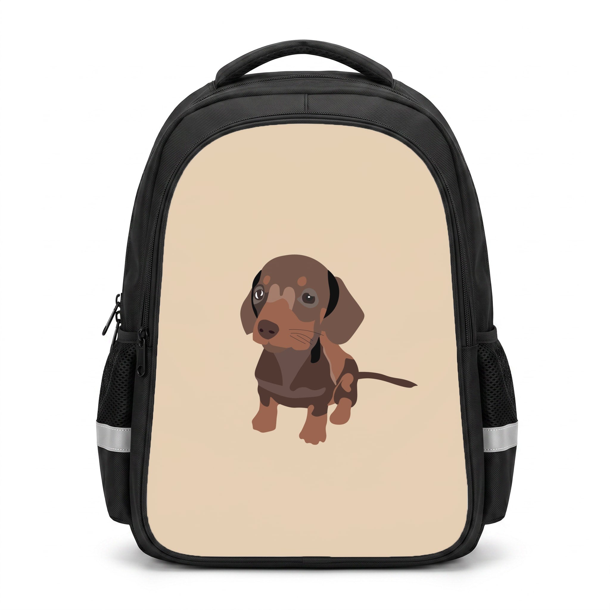 Brown - Dachshunds Backpack