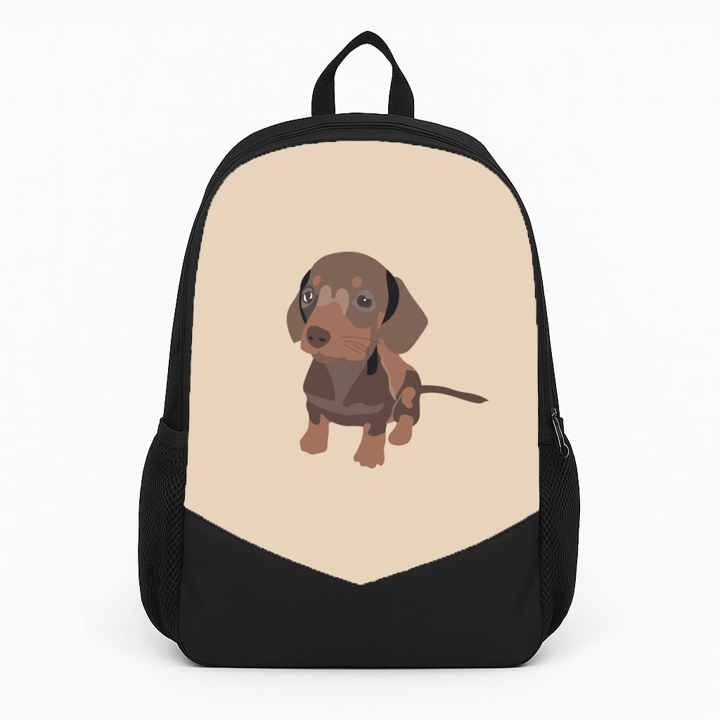 Brown - Dachshunds Backpack