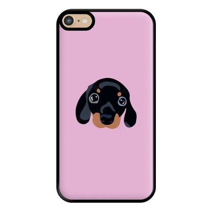 Black - Dachshunds Phone Case for iPhone 6 Plus / 7 Plus / 8 Plus