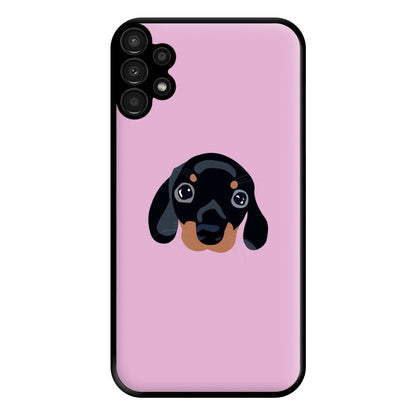 Black - Dachshunds Phone Case for Galaxy A13