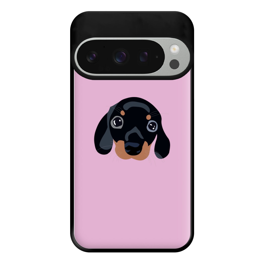 Black - Dachshunds Phone Case for Google Pixel 9 Pro XL