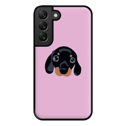 Black - Dachshunds Phone Case for Galaxy S22 Plus