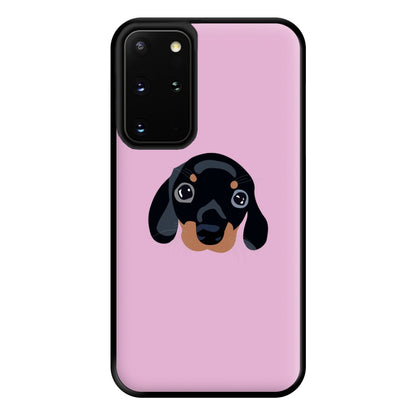 Black - Dachshunds Phone Case for Galaxy S20 Plus