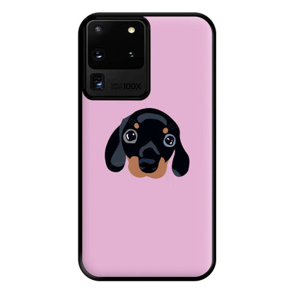 Black - Dachshunds Phone Case for Galaxy S20 Ultra